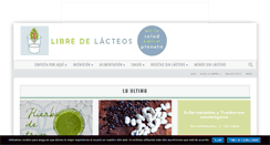 Desktop Screenshot of libredelacteos.com
